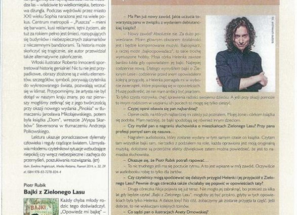 Interview in „Books” magazine